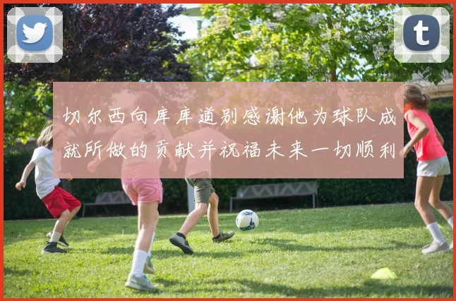 切尔西向库库道别感谢他为球队成就所做的贡献并祝福未来一切顺利